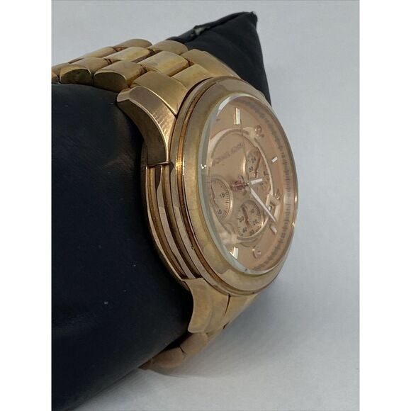 Michael Kors Runway MK8096 Womens Stainless Steel Analog Dial Quartz Watch MP816 - Picture 5 of 12